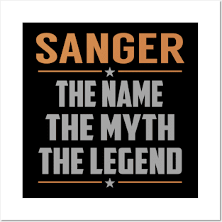 SANGER The Name The Myth The Legend Posters and Art